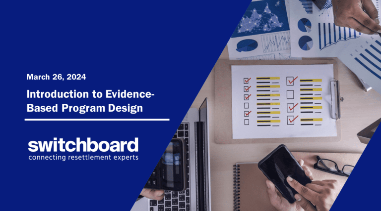 Introduction to Evidence-Based Project Design
